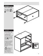 Предварительный просмотр 15 страницы Argos 146/7233 Assembly Instructions Manual