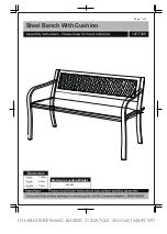 Предварительный просмотр 1 страницы Argos 147/7326 Assembly Instructions