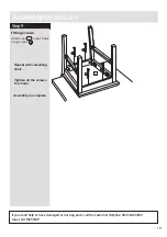 Предварительный просмотр 11 страницы Argos 1524853 Assembly Instructions Manual