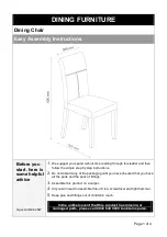 Argos 160/609 Assembly Instructions Manual предпросмотр