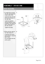 Предварительный просмотр 3 страницы Argos 160/609 Assembly Instructions Manual