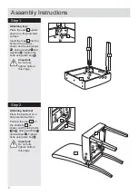 Предварительный просмотр 8 страницы Argos 160/609 Assembly Instructions Manual