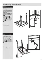 Предварительный просмотр 14 страницы Argos 160/609 Assembly Instructions Manual