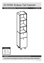 Argos 166/6890 Assembly Instructions Manual предпросмотр