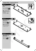 Preview for 6 page of Argos 2 Door 3 Drawer Sideboard Assembly Instructions Manual