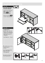 Предварительный просмотр 13 страницы Argos 2 Door Media Unit/Low Sideboard 482/0437 Assembly Instructions Manual