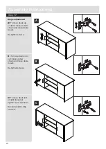 Предварительный просмотр 14 страницы Argos 2 Door Media Unit/Low Sideboard 482/0437 Assembly Instructions Manual