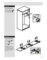 Preview for 11 page of Argos 2 Door Robe Assembly Instructions Manual