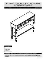 Argos 239/2352 Assembly Instructions Manual предпросмотр