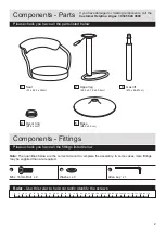 Предварительный просмотр 3 страницы Argos 239/6011 Assembly Instructions Manual