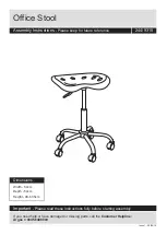 Preview for 1 page of Argos 244/9315 Assembly Instructions