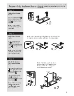 Предварительный просмотр 5 страницы Argos 289/8533 Assembly Instructions Manual