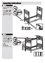 Предварительный просмотр 7 страницы Argos 2FT6 Josie Shorty Bunk Bed 436/6733 Assembly Instructions Manual