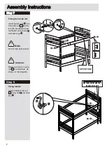 Предварительный просмотр 8 страницы Argos 2FT6 Josie Shorty Bunk Bed 436/6733 Assembly Instructions Manual