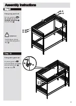 Предварительный просмотр 9 страницы Argos 2FT6 Josie Shorty Bunk Bed 436/6733 Assembly Instructions Manual