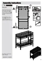 Предварительный просмотр 11 страницы Argos 2FT6 Josie Shorty Bunk Bed 436/6733 Assembly Instructions Manual