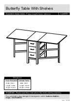 Предварительный просмотр 1 страницы Argos 322/9761 Assembly Instructions Manual