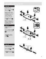 Предварительный просмотр 9 страницы Argos 339/5200 Assembly Instructions Manual