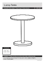 Argos 389/5690 Assembly Instructions предпросмотр