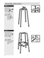 Предварительный просмотр 4 страницы Argos 392/4839 Assembly Instructions