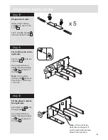 Предварительный просмотр 9 страницы Argos 411/5290 Assembly Instructions Manual