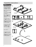 Preview for 6 page of Argos 453/6927 Assembly Instructions Manual