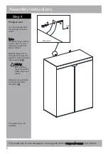 Предварительный просмотр 7 страницы Argos 460/9830 Assembly Lnstructions