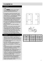 Preview for 5 page of Argos 486/9292 Installation & User'S Instructions