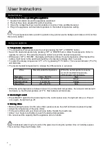 Preview for 8 page of Argos 486/9292 Installation & User'S Instructions