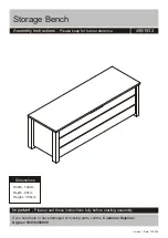 Предварительный просмотр 1 страницы Argos 496/1932 Assembly Instructions Manual