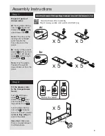 Предварительный просмотр 5 страницы Argos 539/6173 Assembly Instructions Manual