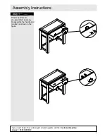 Предварительный просмотр 5 страницы Argos 548/5259 Assembly Instructions Manual