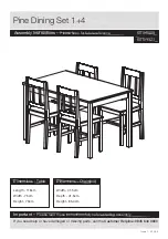 Предварительный просмотр 1 страницы Argos 600/0509 Assembly Instructions Manual