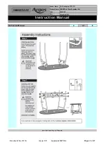 Предварительный просмотр 16 страницы Argos 600/1986 Assembly Instructions Manual