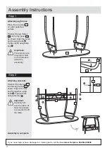 Предварительный просмотр 4 страницы Argos 600/6479 Assembly Instructions