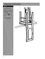 Предварительный просмотр 11 страницы Argos 603/3600 Assembly Instructions Manual