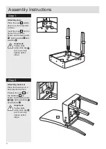 Preview for 4 page of Argos 603/3796 Assembly Instructions