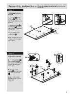 Предварительный просмотр 5 страницы Argos 608/0811 Assembly Instructions Manual