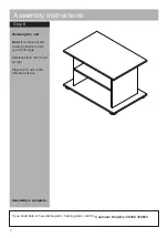 Предварительный просмотр 8 страницы Argos 609/6269 Assembly Instructions Manual