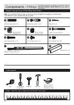 Предварительный просмотр 4 страницы Argos 615/8585 Assembly Instructions Manual