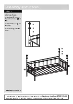 Preview for 6 page of Argos 659/4778 Assembly Instructions Manual