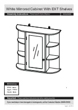 Предварительный просмотр 1 страницы Argos 833/0325 Assembly Instructions Manual