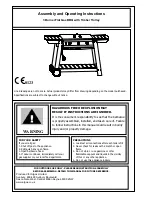 Предварительный просмотр 1 страницы Argos 84840 Assembly And Operating Instructions Manual