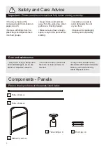 Предварительный просмотр 2 страницы Argos 875/4334 Assembly Instructions