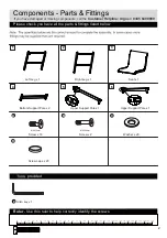 Предварительный просмотр 3 страницы Argos 875/5106 Assembly Instructions Manual