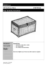 Argos 875/7276 Assembly Instructions Manual preview