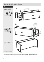 Предварительный просмотр 4 страницы Argos 932/7722 Assembly Instructions