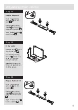 Предварительный просмотр 11 страницы Argos Adult Malibu 532/9717 Assembly Instructions Manual