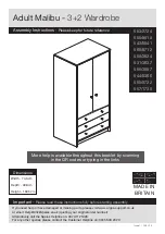 Argos Adult Malibu Assembly Instructions Manual preview