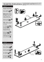 Preview for 5 page of Argos Alicia 145/1256 Assembly Instructions Manual